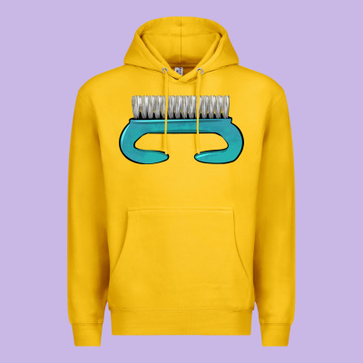 Nail Brush Premium Hoodie Designed By Barkaloodesign