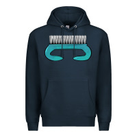 Navy nail brush Premium Hoodie - BarkalooDesign