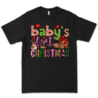 Black baby's first christmas Premium Tee - FaDigitalArtStudio