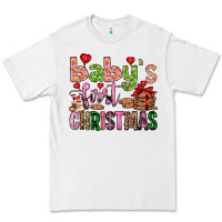 White baby's first christmas Premium Tee - FaDigitalArtStudio