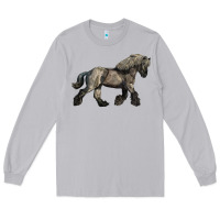 Moon Dust Belgian Horse Long Sleeve Tee - LillyAllenDesigns