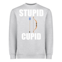 Heather Grey Studip Cupid Heavyweight Sweatshirt - Bettercallsaul