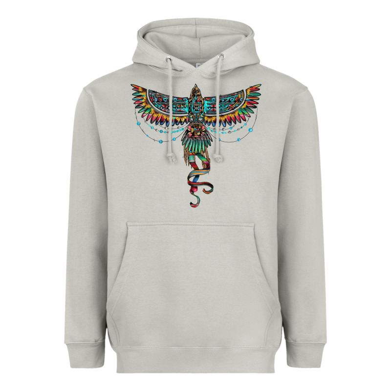 Aztec Serape Thunderbird Heavyweight Hoodie by RanaPortraitStore | Teevron