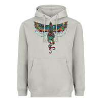 Moon Dust aztec serape thunderbird Heavyweight Hoodie - RanaPortraitStore