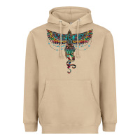 Mushroom aztec serape thunderbird Heavyweight Hoodie - RanaPortraitStore