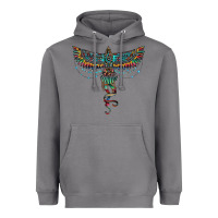 Storm aztec serape thunderbird Heavyweight Hoodie - RanaPortraitStore