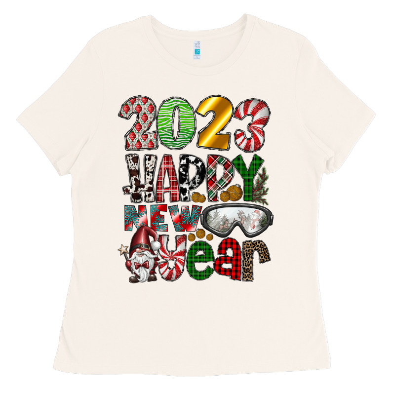 2023 Happy New Year Ladies Tee by CowhideDigitalArt | Teevron