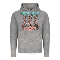 Cloud Rock happy easter bunny Vintage Hoodie - Artiststas