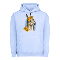 Pigment Grape Ice Sunflower Baby Donkey Urban Hoodie - RanaPortraitStore