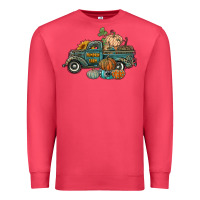 Cardinal western pumpkin farm truck Premium Sweatshirt - RanaPortraitStore