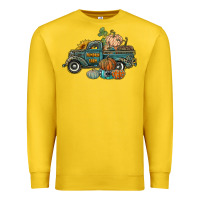 Lemon western pumpkin farm truck Premium Sweatshirt - RanaPortraitStore
