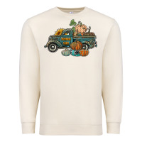 Sandshell western pumpkin farm truck Premium Sweatshirt - RanaPortraitStore