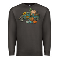Smoke western pumpkin farm truck Premium Sweatshirt - RanaPortraitStore
