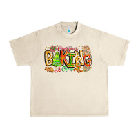 Sandshell Christmas Baking Crew Urban Heavy Tee - CowhideDigitalArt
