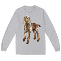 Moon Dust Baby Nubian Goat Long Sleeve Tee - LillyAllenDesigns