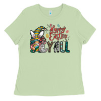 Matcha happy easter y all Ladies Tee - CowhideDigitalArt