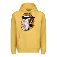 Antique Gold Baseball Tongue Premium Hoodie - Jasminsmagicworld