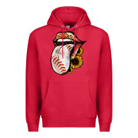 Cardinal Baseball Tongue Premium Hoodie - Jasminsmagicworld