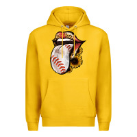 Lemon Baseball Tongue Premium Hoodie - Jasminsmagicworld