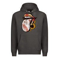 Smoke Baseball Tongue Premium Hoodie - Jasminsmagicworld