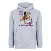 Heather Grey classy sassy & a bit bad assy Heavyweight Hoodie - RanaPortraitStore