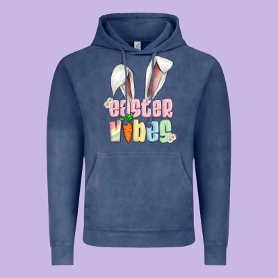 Easter Vibes Vintage Hoodie Designed By Artiststas