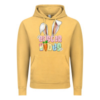 Vintage Mustard easter vibes Vintage Hoodie - Artiststas
