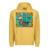 Antique Gold cold like my soul Premium Hoodie - BarkalooDesign