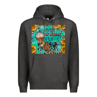 Charcoal Heather cold like my soul Premium Hoodie - BarkalooDesign