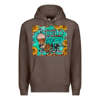 Coffee cold like my soul Premium Hoodie - BarkalooDesign