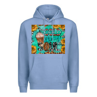 Colony Blue cold like my soul Premium Hoodie - BarkalooDesign