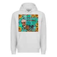 Dove Grey cold like my soul Premium Hoodie - BarkalooDesign