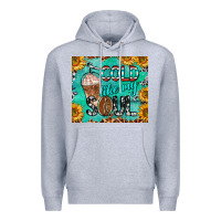 Heather Grey cold like my soul Premium Hoodie - BarkalooDesign