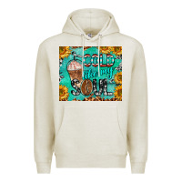 Oatmeal Heather cold like my soul Premium Hoodie - BarkalooDesign