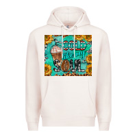 Pale Pink cold like my soul Premium Hoodie - BarkalooDesign