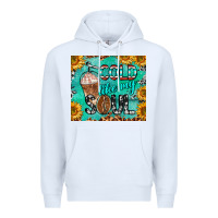 White cold like my soul Premium Hoodie - BarkalooDesign