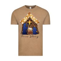Vintage Coffee True Story Black Vintage Tee - CowhideDigitalArt