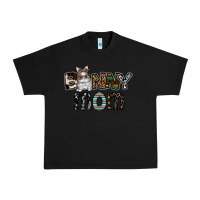 Black bunny mom Urban Heavy Tee - CowhideDigitalArt