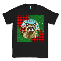 Black christmas raccoon Classic Tee - BarkalooDesign