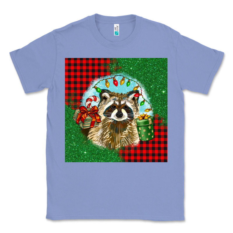 Christmas Raccoon Classic Tee by BarkalooDesign | Teevron