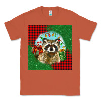Copper christmas raccoon Classic Tee - BarkalooDesign