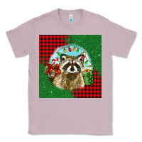 Lilac christmas raccoon Classic Tee - BarkalooDesign