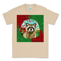 Mushroom christmas raccoon Classic Tee - BarkalooDesign