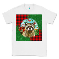 White christmas raccoon Classic Tee - BarkalooDesign