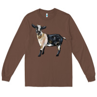 Chestnut Tennessee Fainting Goat Long Sleeve Tee - LillyAllenDesigns