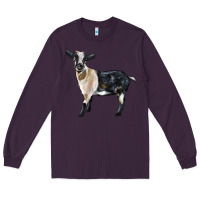 Plum Tennessee Fainting Goat Long Sleeve Tee - LillyAllenDesigns