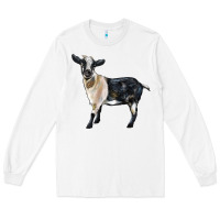 White Tennessee Fainting Goat Long Sleeve Tee - LillyAllenDesigns