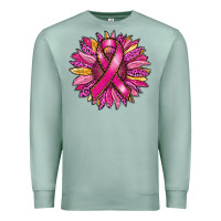 Seafoam breast cancer sunflower Premium Sweatshirt - RanaPortraitStore