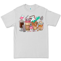Dove Grey Nurse Coffee Cups Premium Tee - FaDigitalArtStudio