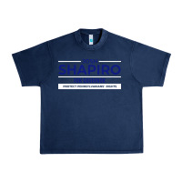 Navy josh shapiro for governor Urban Heavy Tee - maiPhamDesign